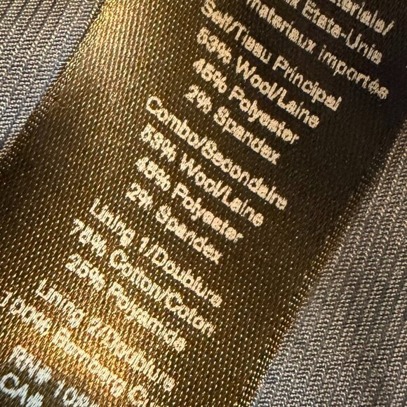 Rag & Bone Ellie Plaid Check Blazer Jacket Oversized Double Breasted Sz XS NWOT - Picture 14 of 14